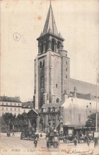 75 PARIS CHURCH SAINT-GERMAIN-DES-PRES - DAMAGED - 37635