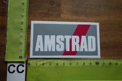 Alter Aufkleber Büro Computer Software Internet AMSTRAD (CCA)