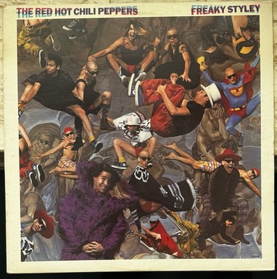 THE RED HOT CHILI PEPPERS ''FREAKY STYLEY'' USA 1985 EX Cover NM Vinyl 1. Auflage