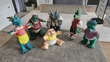 Die Dinos Familie Sinclair 6 Figuren mit Baby...