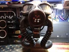 Vintage 1944 USN U Gas Mask with Filter WW2 Military Authentic  Fallout Stalker