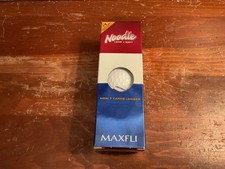 Maxfli Noodle Golf Balls 3 In Pack Long And Soft