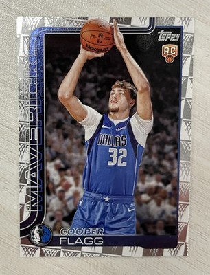 2025 Topps Cooper Flagg True Flagship Rookie Card Basketball Hoops