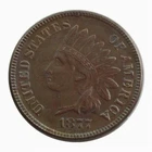 1877 Indian Head Penny Extremely Fine As shown in the figure