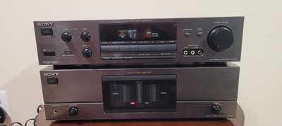 Sony TA-E731X Stereo Preamp & TA-N731 Stereo Power Amplifier. Tested, Read...
