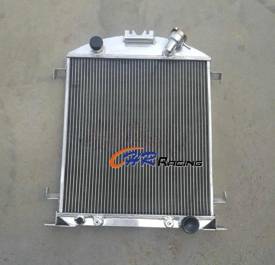 Aluminum Radiator For 1928 1929 Ford Model A W/Chevy 350 V8 Engine - Изображение 2 из 4