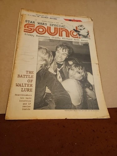 Walter Lure / Heartbreakers Original 1977 Music Press Advert