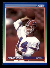 1990 Score #340 Frank Reich