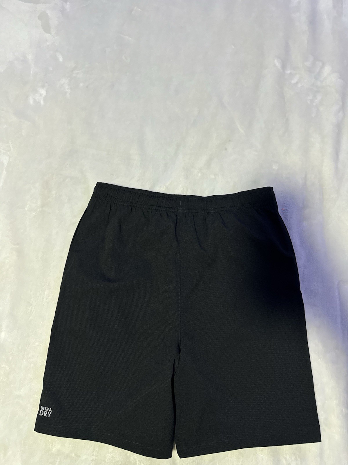 NWT Boys Lacoste Sport Black Size Large  14 Athletic Solid Print Shorts $55 thumbnail 8