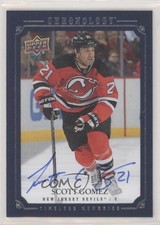 2019-20 Upper Deck Chronology Canvas Auto Scott Gomez #CA-SG Auto 04f2