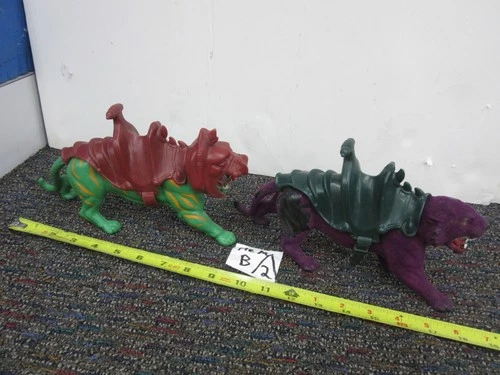 Battle Cat Panther He-Man MOTU Masters of the Universe Mattel Vintage