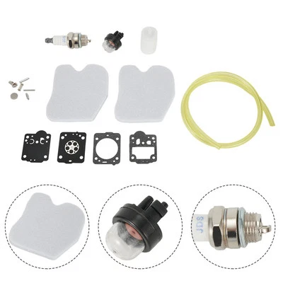 Pour Mcculloch CS340/CS380 Tronçonneuse Kit Carburateur Air Filtre À Carburant