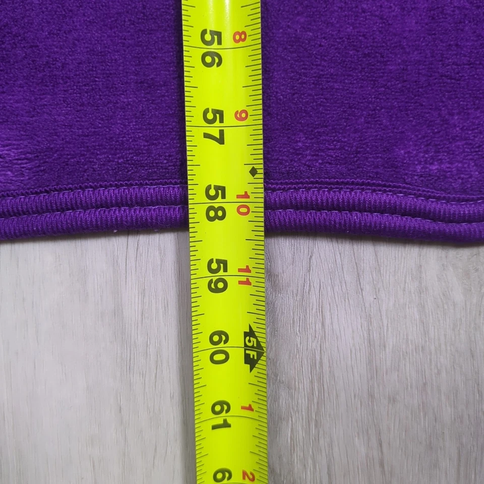 Los Angeles Lakers Blanket Throw 58x39 Purple Gold Spell Out Northwest Plush - Image 4 of 4