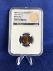 1909 VDB Lincoln Wheat Cent 1c *NGC MS63RB Choice Unc* Original Bag Fragment
