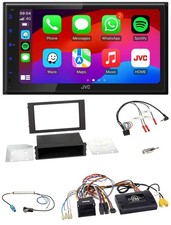 JVC Bluetooth USB Lenkrad 2DIN DAB Autoradio für Seat Leon 2012-2020 PDC Display