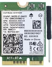 AX101NGW Intel Wlan Wireless Lan Card Intel Wi-Fi 6 802.11Ax "GRADE A" 900Mbps