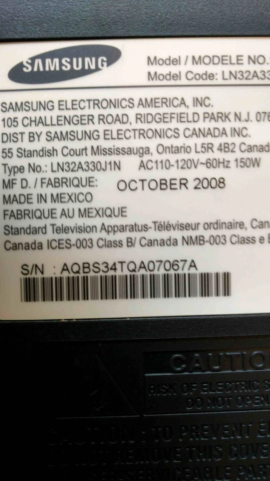 SAMSUNG 32 INCH 720 HD LCD MULTISYSTEM TV -- AMAZON FIRESTICK COMPATIBLE [USED] - Image 3 of 4