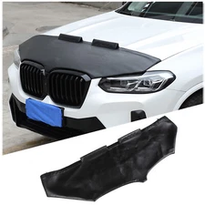 Front Bug Shield Hood Deflector Nose Cover Fit For BMW X3 2018-23