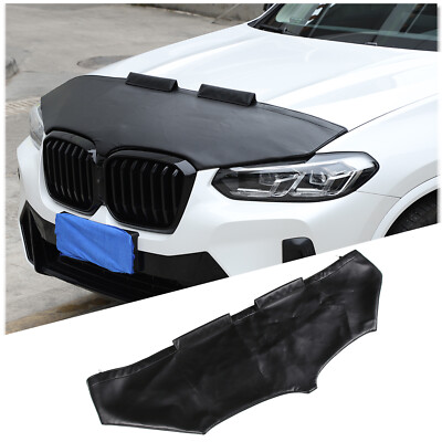 Front Bug Shield Hood Deflector Nose Cover Fit For BMW X3 2018-23