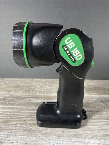 Hitachi Koki UB 18D 14,4 V 18 V schwarz Hand Drehkopf Licht nur kein Akku