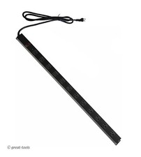 POWER STRIP   12 outlets   metal body   grounded   great for shop workbenches