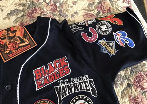 NWT~Headgear Classics Negro League Baseball Jersey Every Teams Logo Patch~M ⚾️ - Picture 7 of 18