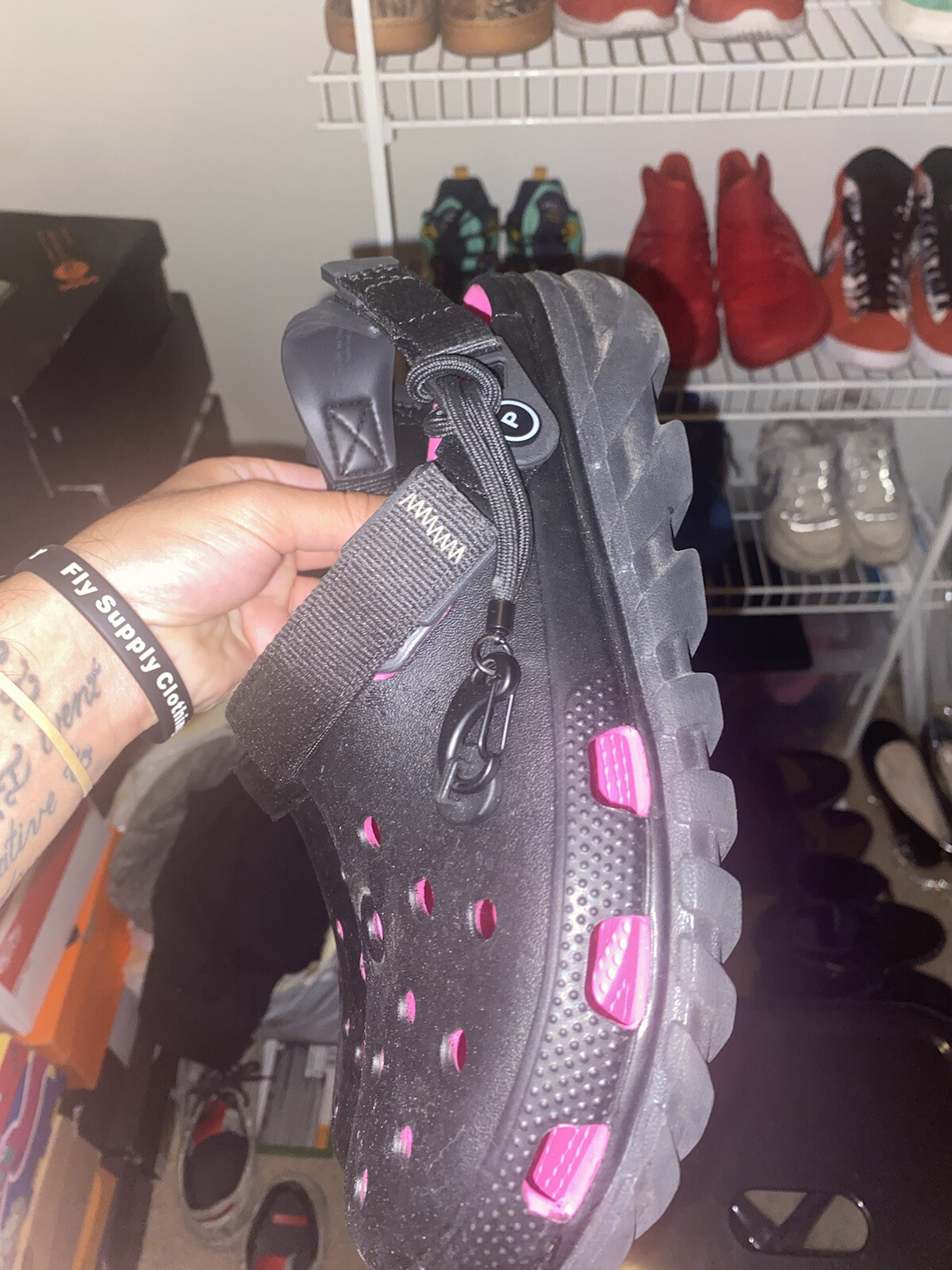 post malone crocs size 10