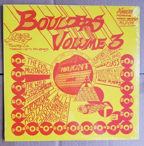 Boulders, Volume 3; 18 Track Various Artist LP, New, Still Sealed