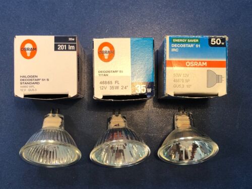 OSRAM Decostar 51 S ES TITAN IRC Halogen 12V LAMPE 10°-60° 20, 35, 50W DIMMBAR - Bild 2 von 5