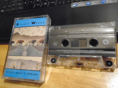 RARE OOP Stuart Weber CASSETTE TAPE Hired Man's Dream 1992 folk classical !