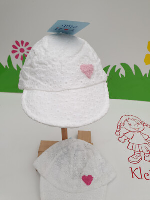 Basecap Cappy leichte Mütze Herzchen Größe 48 50 52