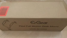 ErGear Flexi Full Motion Desk Mount Dual Monitors EGDS2 NIB Sealed