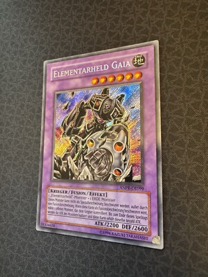 Yu-Gi-Oh Elementarheld Gaia | sehr guter Zustand | ANPR-DE099