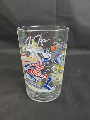 Walt Disney World Goofy Typhoon Lagoon Glass Cup 25 Years Remember Magic 