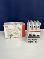 New SU203M-K10, ABB,  Mini Circut Breaker 3P K 10A 480/277