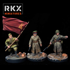 Soviet Red Army 28mm Miniaturen   RKX Miniatu...