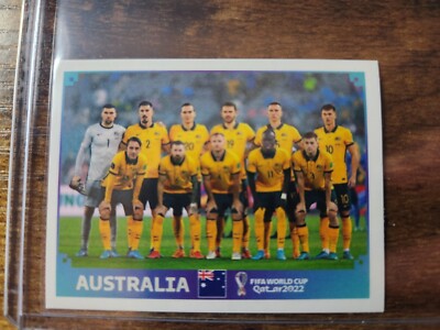 2022 Panini FIFA World Cup USA Stickers- Australia Team Photo #AUS 1 | eBay