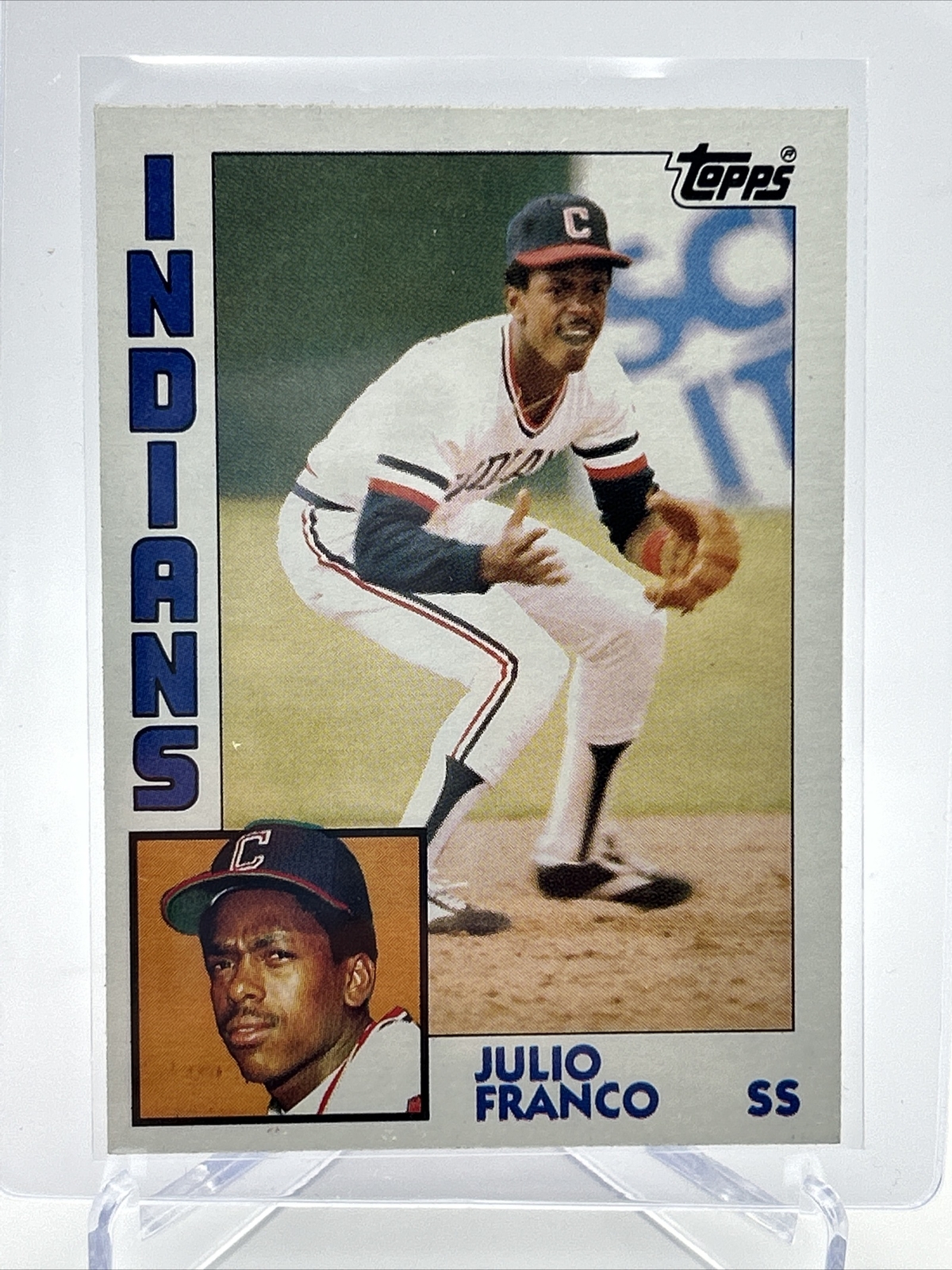 1984 Topps Julio Franco Rookie Baseball Card 48 NMMint FREE SHIPPING