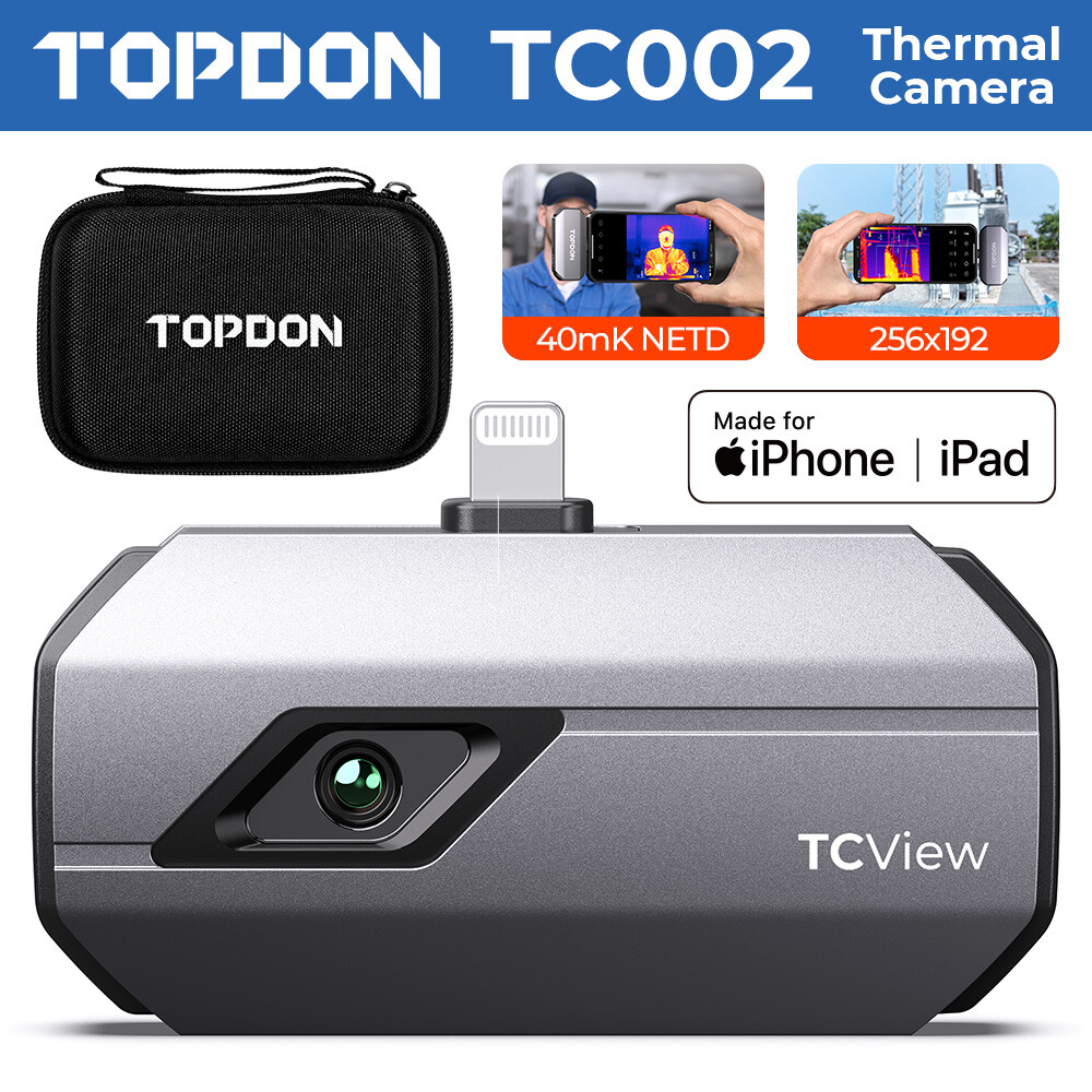 TOPDON TC002 IR Thermal Imaging Camera Temperature Accuracy For IOS iphone  iPAD