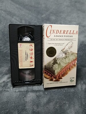 Cinderella - A Dance Fantasy (VHS, 1993) - BERLIN COMIC OPERA BALLET