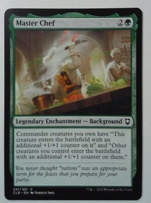 Master Chef *Common* Magic MtG x1 CLB Baldur's Gate