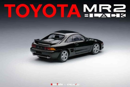 1/64 Peako64 x MT Toyota MR2 SW20 1996 Rev 4 black Diecast Peako - Picture 2 of 2