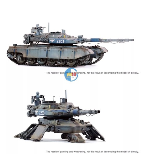 Brand New Border Model BC-002 1/35 Grizzly Battle Tank Plastic Model Kit - Bild 6 von 7