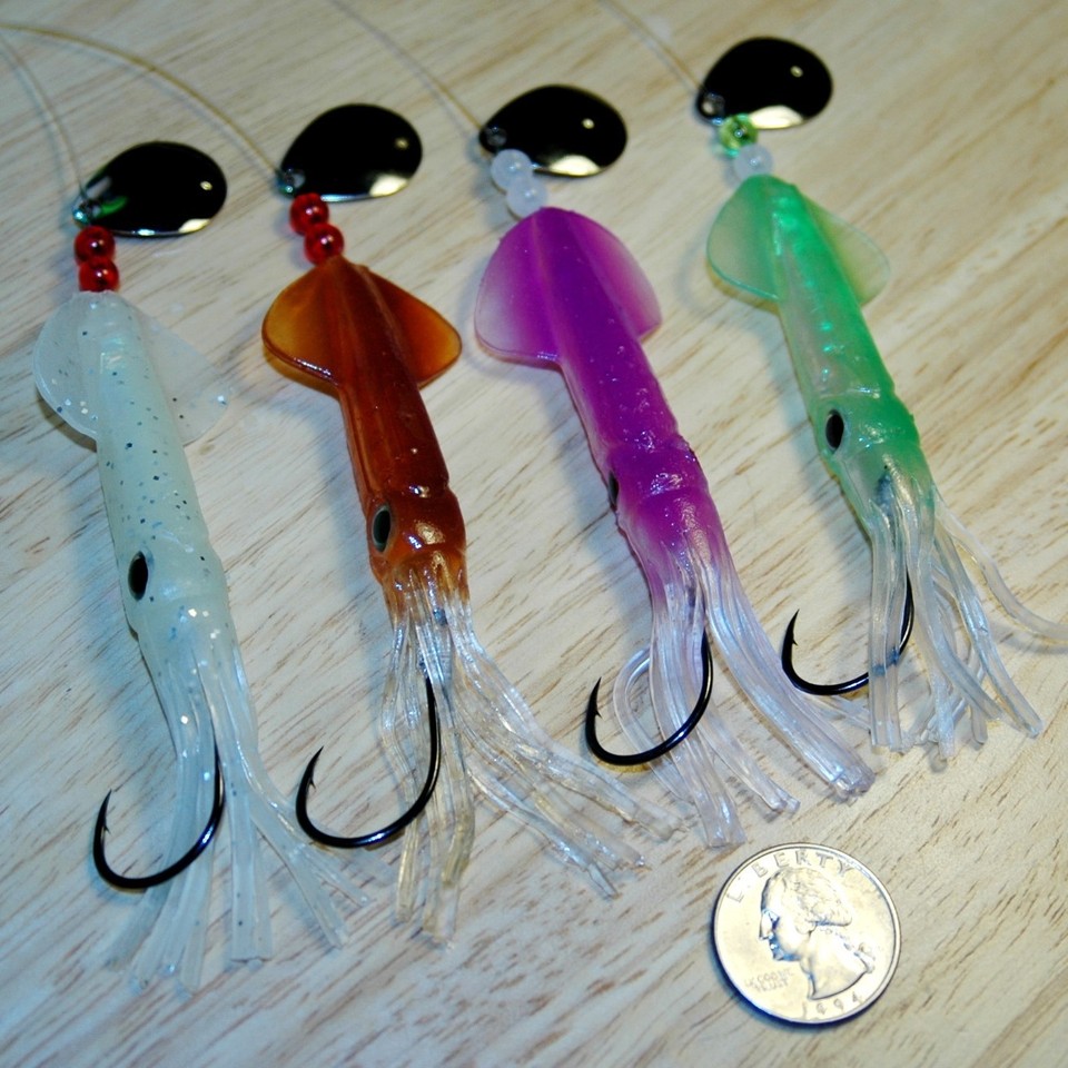 Pesci Per Laghetto Sea Striker Fluke Squid Rig Bass Pro Shops