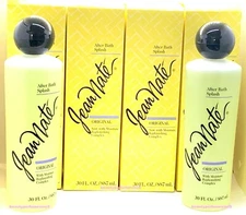 Lot of 4 - Revlon Jean Nate for Women After Bath Splash, 30 oz New in Box