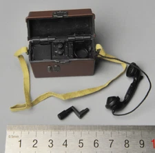 1/6 WWII German Army M33 Field Phone Fit 12" Action Figure War Scene Soldier Toy
