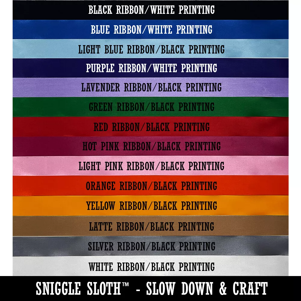 Money cheap printed ribbon