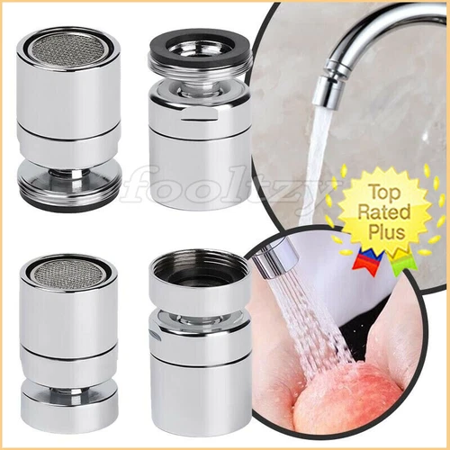 Kitchen Tap Head 360° Faucet Swivel End Diffuser Adapter Filter Water Saving