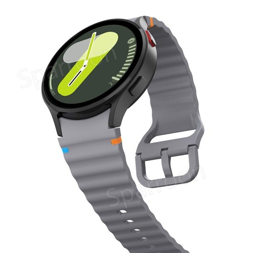 For Samsung Galaxy Watch 7/6/5/4/FE 40/44/47mm Sport Silicone Watch Band Strap - Picture 46 of 90