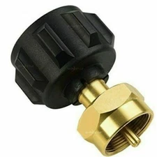 Propane Refill Adapter LP Gas 1 Lb Cylinder Tank Coupler Universal For One Pound
